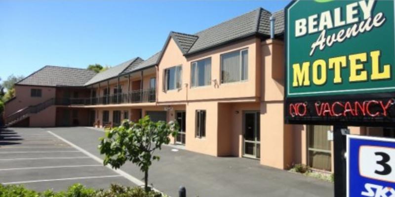 Bealey Avenue Motel Christchurch Exterior photo